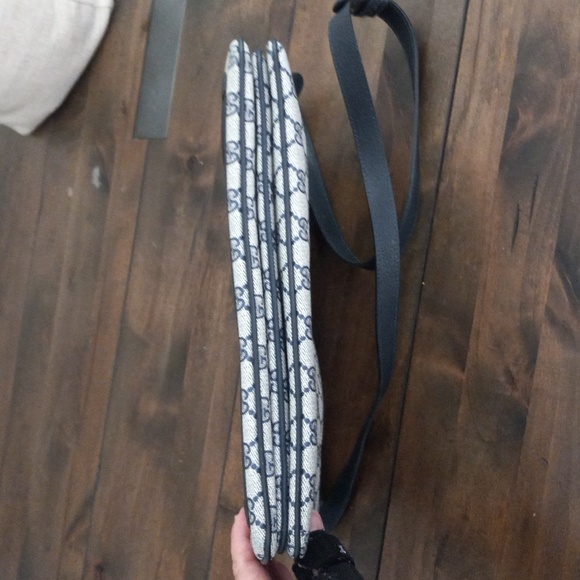 Authentic Vintage Gucci GG Monogram Supreme Sherry Web Ophidia Accordion Bag - Picture 7 of 10